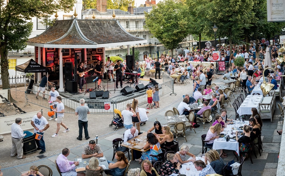 Music night returns to help  put the town back on track